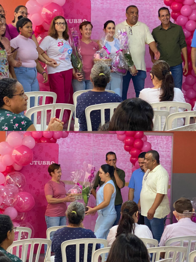 Prefeitura realiza dia D do outubro rosa Prefeitura realiza dia D do outubro rosa