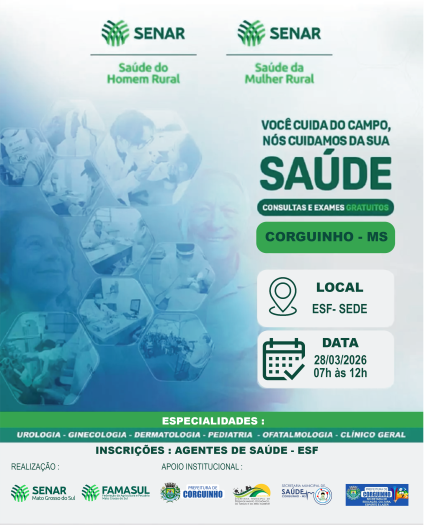 Programa Saúde do Homem e da Mulher Rural - SENAR