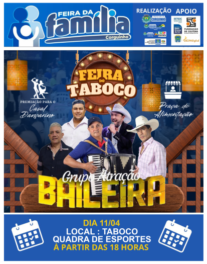 Feira Cultural no Taboco